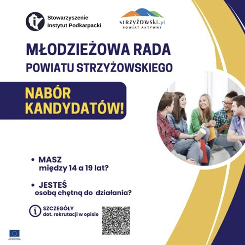 Nabór kandydatów do Młodzieżowej Rady Powiatu Strzyżowskiego przedłużony do 18 sierpnia 2025 r.